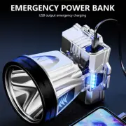 Super Bright High Power Headlamp Torch Rechargeable Waterproof Emergency Camping