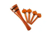 4/4 Cello Accessories/Parts Pernambuco wood Cello Peg Tailpiece With 4Tuners