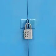 4-Digit Anti-Theft Zinc Alloy Padlock – PIN Code Lock for Door, Luggage, Locker