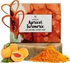 Turmeric Soap Bar - Skin Brightening, with Exfoliating Crushed Apricot Seeds
