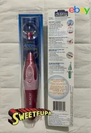 Reach Access Power Flosser w/ 8 Heads Pink Battery Powered Dead Stock NEW