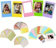 Instant Camera Accessories for Fujifilm Instax Mini 12/11/8/9/99/7s/7+/25/70/90/EVO/40/50/25s Camera With Mini Photo Frames+Sticker (Regular Frame)
