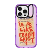 iPhone 16 Pro Impact Ring Stand Case MagSafe Compatible The Like Really Spicy Case