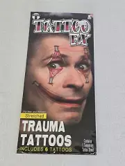 Trauma - Mauled - Tinsley Transfers Temporary Tattoo