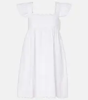 [Juliet Dunn] Juliet Dunn Cotton minidress UK 8/10 white