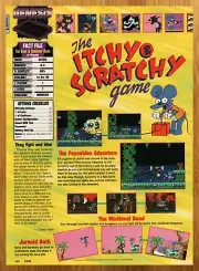 1994 The Itchy & Scratchy Game Genesis SNES Game Gear Boy Print Ad/Poster Art