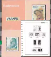 Hojas Manfil Andorra 2005 Mounted With Protectors Mail Spanish Supplement
