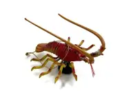 Bobble Head Crawfish #2 Mardi Gras Beads Moves Animated Cajun Creole New Orleans