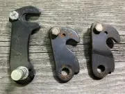 BIKE FRAME REAR DERAILLEUR HANGER FOR DROPOUT ROAD MTB SHIMANO BLACK 3X STEEL