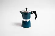 Coffee Culture Blue Stove Top Coffee Maker 9 Cup Stove Top Coffee Maker, Blue, CC-9CBL