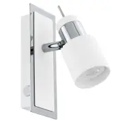 Davida Spot Light in White and Chrome