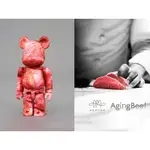 《 BE@RBRICK 》 限定 限量 AGINGBEEF 熟成和牛燒肉 熟成 和牛 燒肉 10 週年 周年 100%