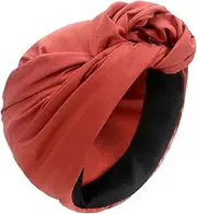 [EIYIELX] Women Headscarf Hat Adult Headscarf(Orange)