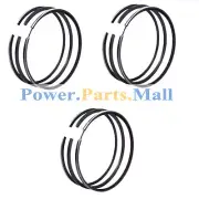 3 Set New STD Piston Ring For Mitsubishi K3F Tractor MT20 MTE2000 MC2450 MC24