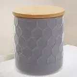 在飛比找遠傳friDay購物優惠-《Premier》石陶密封罐(蜂巢灰550ml) | 保鮮罐