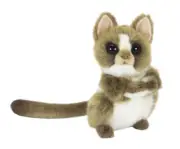 Hansa Tarsier Monkey [15cm] Turning Head Soft Plush Stuffed Animal Toy NEW