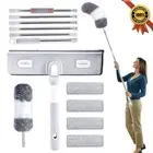 Adjustable Window Squeegee Rubber Wiper Blade Shower Screen Wash Glass Cleaning