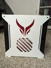 Mini ITX SFF PC Case - Parvum Systems Veer 1.0 - Powercolor Red Devil