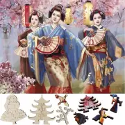 Wooden Jigsaw Puzzle for Adults by FoxSmartBox -437 Pcs -Sakura Blossom Festival