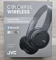 JVC Colorful HAS190BT Bluetooth Lightweight Wireless Headphones New In Box
