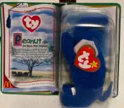 McDonalds Legend Peanut The Royal Blue Elephant TY Beanie Baby 1995 NEW