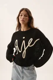 Mural Oversized Logo Jumper