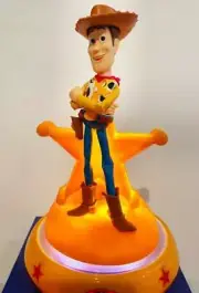 New PeachTree Disney Toy Story 4 Sheriff Woody Battery Operated Kids Night Light