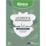 KINTRA FOODS Herbal Tea Bags Licorice & Peppermint Tea 25