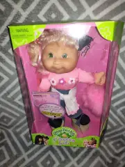NEW In Box Cabbage Patch Kids Pink BARBIE Blond Doll Jeannette Peg E-doption