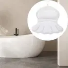 Bath Pillow Memory Mesh Relaxing Bath Accessories Comfortable Home SPA Headrest