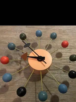 【 一張椅子 】 George Nelson Ball Clock彩球 棒棒糖掛鐘 複刻版