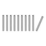 6x50mm Dowel Pins, 10pcs Round Head Flat Chamfered End Dowel Pin