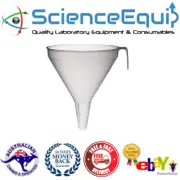 Industrial Filter Funnel Polypropylene Chemistry Lab- 200mm- Science Equip AU