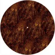 Slipmat Scratch Pad for any 12" Turntable LP DJ Record Player LEOPARD PRINT DARK