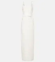 [Markarian] Markarian Robin floral jacquard gown AU 6 white