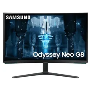 【SAMSUNG 三星】S32BG850NC Odyssey Neo G8 32型 Mini LED 4K 240Hz曲面量子電競螢幕(1000R/240Hz/HDR)