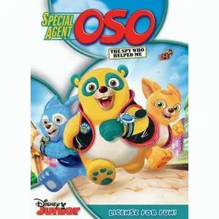 迪士尼 英語原聲動畫 Special Agent Oso 特務歐寶 4DVD