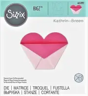 Heart Pocket Sizzix Bigz Die 665492 NEW!