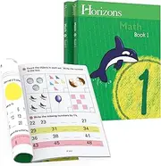 Horizons Math 1 SET of 2 Student Workbooks 1-1 and 1-2