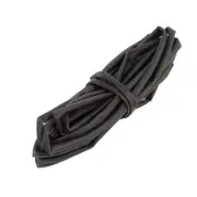 2.5mm Dia Polyolefin 2:1 Heat Shrink Tubing Shrinkable Tube Black 10Ft Long