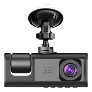 1 set 2-inch Screen, 3-way Hd Driving Recorder+parking Monitoring