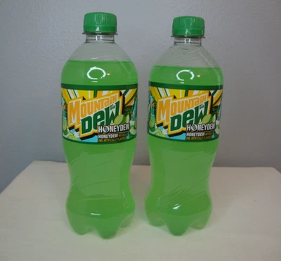 Mountain Dew HoneyDew Honey Dew New Maverik Exclusive Limited Release 2 Bottles