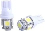 YOSADIER 10pcs Led Car Bulbs Error Side Lights for Motorbikes and Cars Fit Easy Installation White Color Suitable for License Plate Trunk Map Lighting