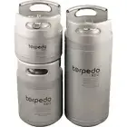 Slimline Torpedo Ball LockStackable Corny Kegs 1.5,2.5,5 Gallon Available