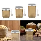 Cereal Containers Food Dispensers with Lids and Spoon Pantry Organization Pasta