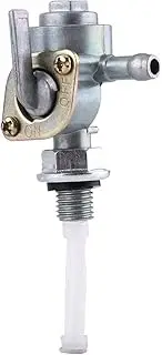 Universal Gas Tank Fuel Switch Valve Pump Petcock Oil Tank Switch Fuel Valve Fuel Switch Petcock Valve M10 × 1.25 for Petrol Generator