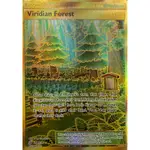 寶可夢 PTCG 美版 國際版 VIRIDIAN FOREST 常青森林UR