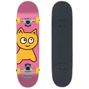 Meow Big Cat Complete Quality Skateboard 99a Wheels 8.25"x32" - Pink