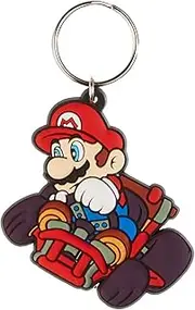 [Pyramid International] Nintendo Super Mario Drift Rubber Keyring, 40 mm x 90 mm Size