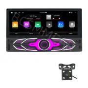Double 2 Din MP5 Player Car Radio Stereo GPS Navi Android 13 W/4LED Camera Kit (for: Porsche)
